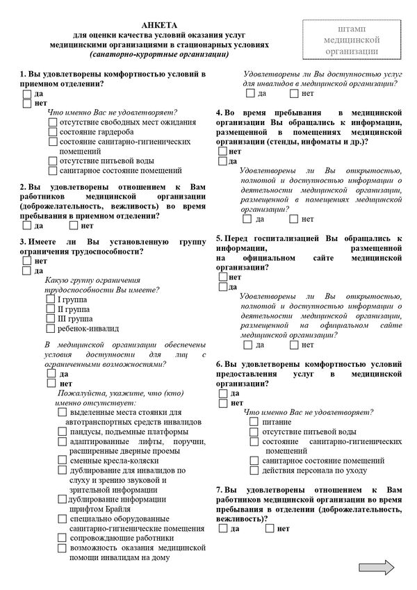 Анкета для НОК 2018
